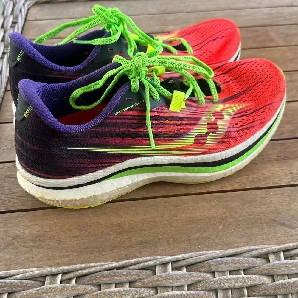 Saucony Women's Endorphin Pro 2 ViziPro Running Shoe 10.5